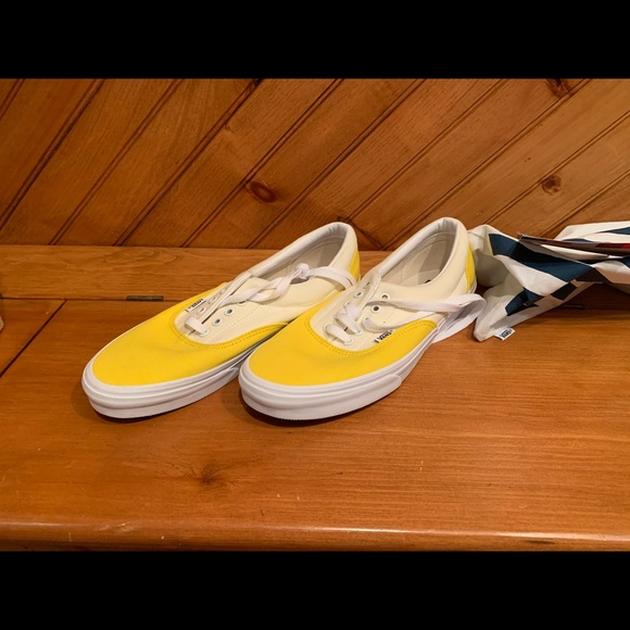 Vans Custom ERA Sneakers Brand New with Tags Unisex Yellow - Picture 12 of 13